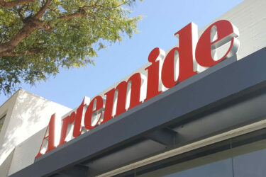 Retail Store - Artemide - Trimless Channel Letters - Aluminum - LED - Acrylic - Storefront Sign - Canopy Sign