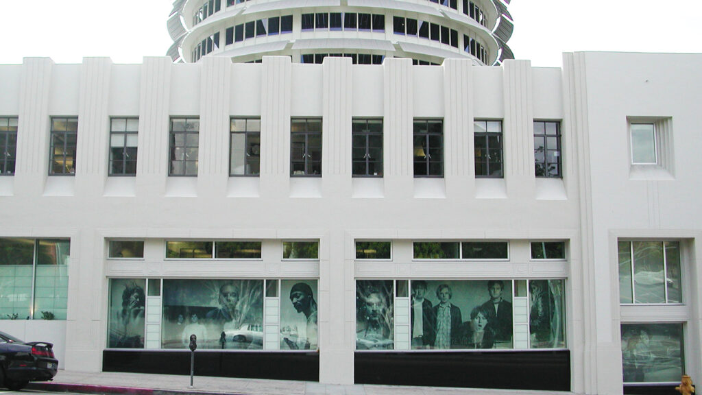 Record Label - Capitol Records - Window Graphics - Digital Printing - Vinyl