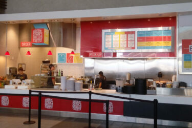 Fast Food Restaurant - Green Span's Grilled Cheese - Wall Graphics - Large Format Digital Printing - Vinyl - Large Format Printing on Vinyl - Interior Wall Graphics - Wall Menu