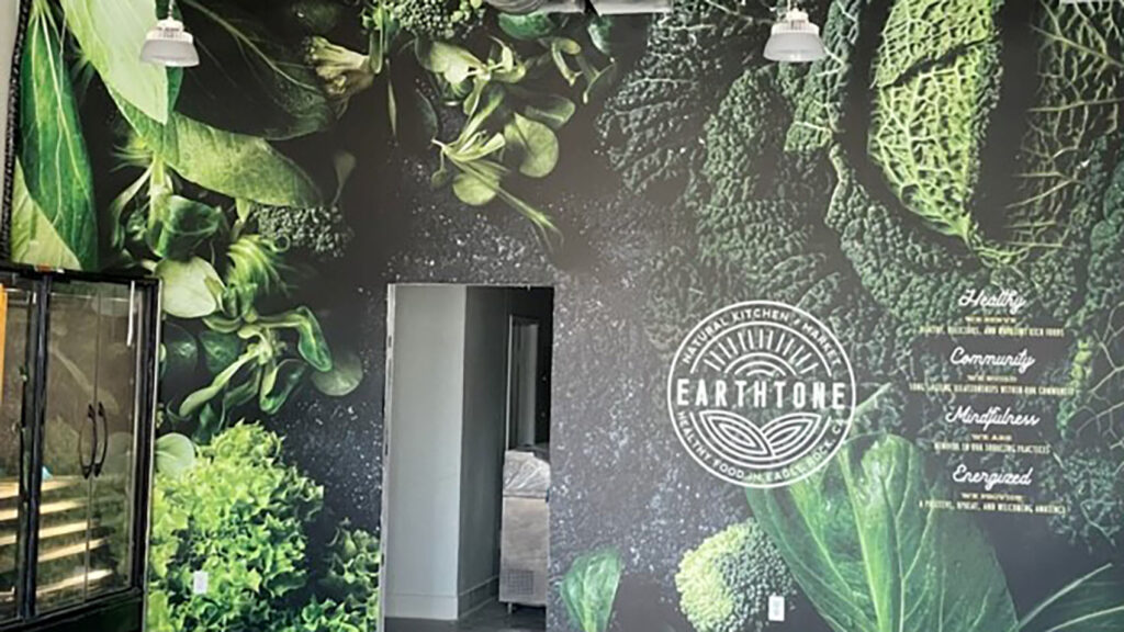 Restaurant - Earthtone Restaurant - Wall Graphics - Digital Printing - Vinyl - Large Format Printing on Vinyl - Interior Wall Graphics