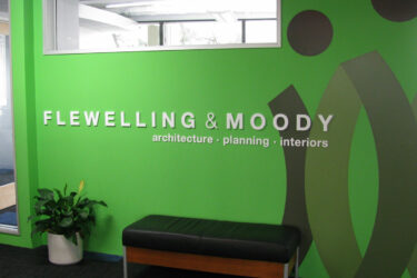 Office - Flewelling & Moody - Wall Graphics - Digital Printing - Vinyl - Large Format Printing - Interior Wall Graphics