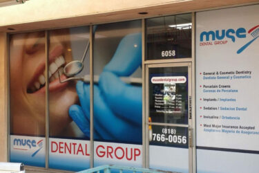 Dental Office - Muse Dental Group - Window Graphics - Digital Printing - Vinyl