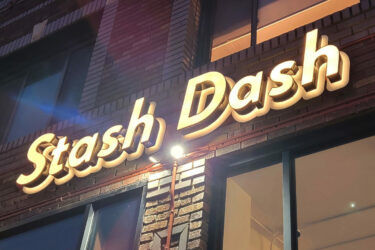 Dispensary - Stash Dash Dispensary- Face Lit & Halo Lit Channel Letters - Storefront Sign - Illuminated Sign - Aluminum - LED - Outdoor Sign - Wall Sign - Building Sign