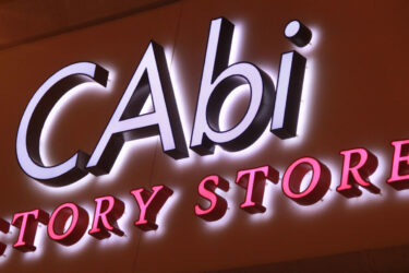 Retail Store - CAbi - Face Lit & Halo Lit Channel Letters - Illuminated Sign -Aluminum - LED - Indoor Sign - Wall Sign - Shopping Mall Sign