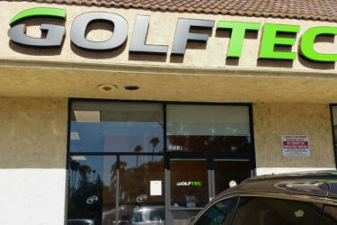 Retail Store- Golftec - Face Lit Channel Letters - Storefront Sign - Illuminated Sign - Aluminum - Acrylic - LED - Outdoor Sign - Wall Sign - Building Sign
