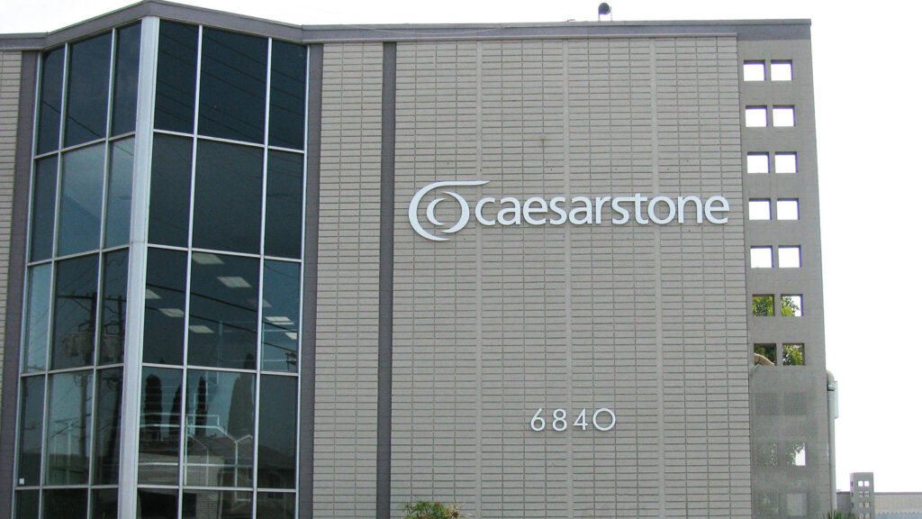 Specialty Materials - Caesarstone - 3D Letters - Paint - Aluminum Letters - Dimensional Letters - Exterior Sign - Building Sign