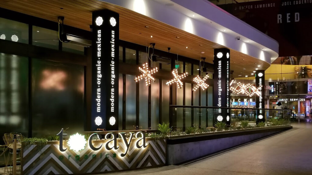 Restaurant - Tocaya Organica - Architectural Sign - Aluminum - Building Sign - Modern Sign - Illuminated Sign