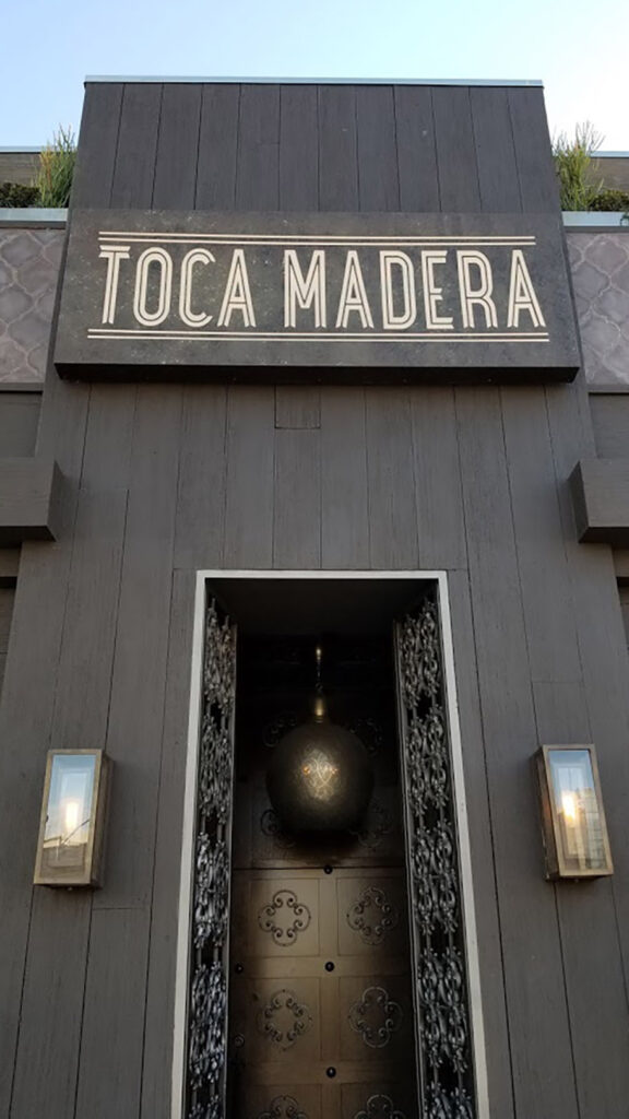 Restaurant - Toca Madera - Architectural Sign - Aluminum - Building Sign - Modern Sign - Illuminated Sign