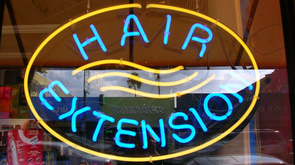 Hair Salon - Hair Salon - Neon Sign - Window Neon Sign - Acrylic